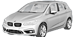 BMW F45 B2912 Fault Code